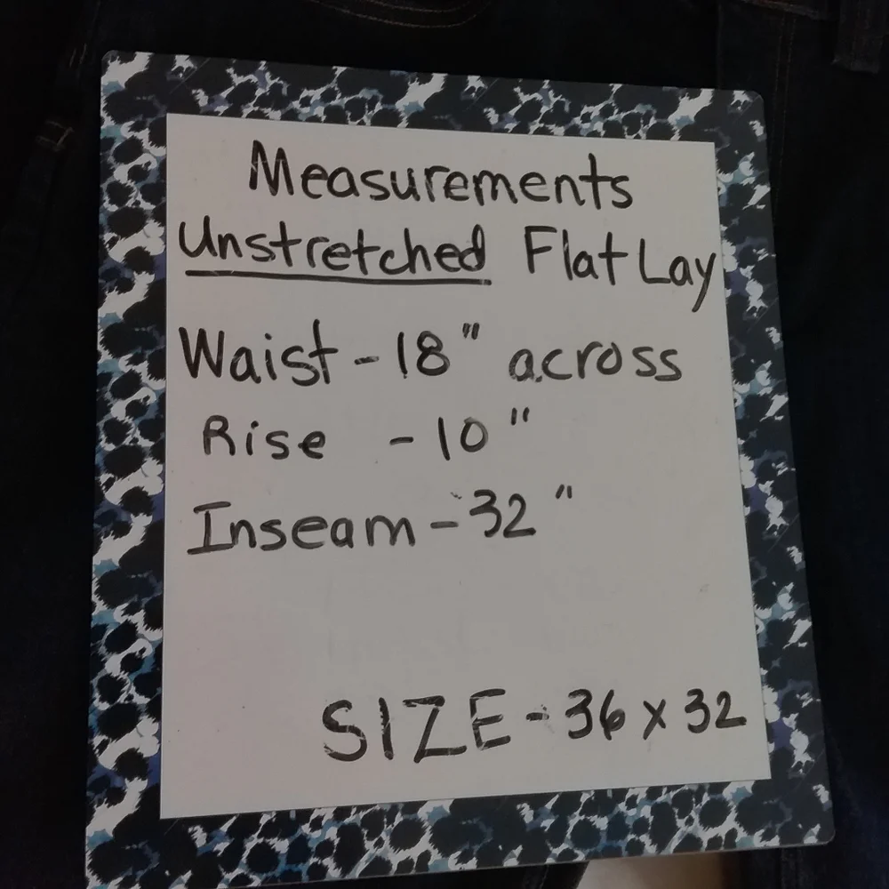 SOLD Duluth Trading NWOT Men's Indigo Ballroom Double Flex Slim Fit Jeans 36x32 - Picture 14 of 14